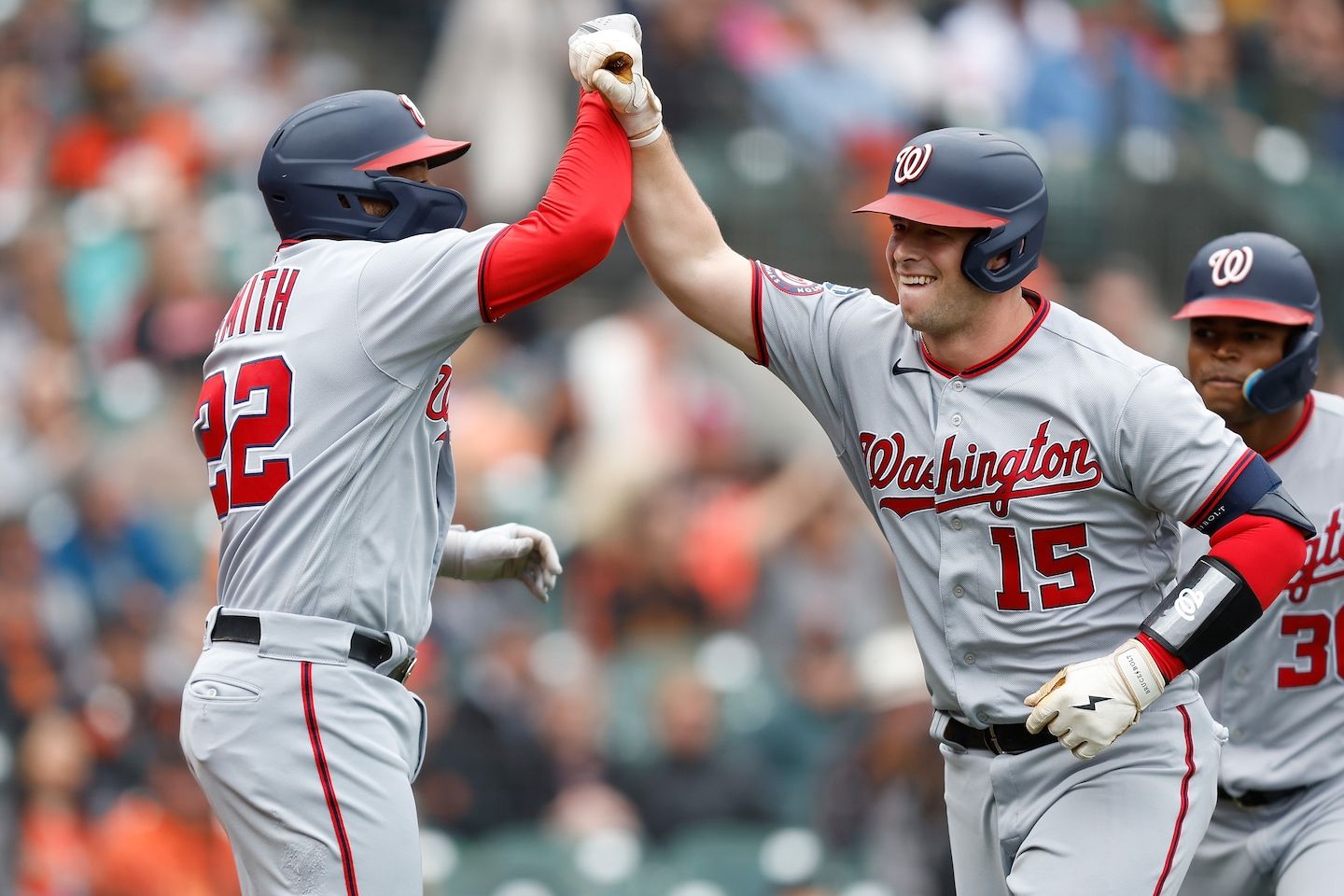 Nationals rout Giants behind another strong start from Josiah Gray