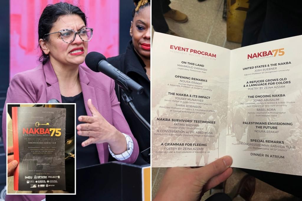 Rashida Tlaib hosts anti-Israel event after McCarthy nix attempt