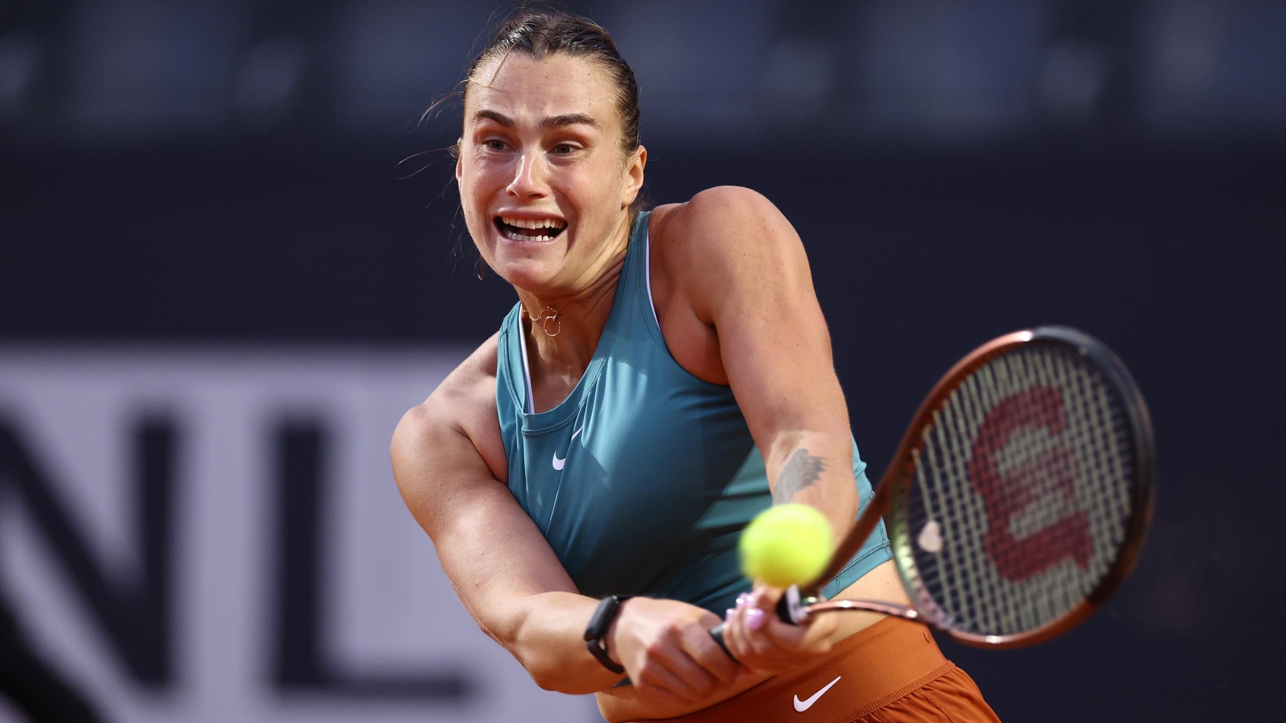 WTA 1000 Rome : Aryna Sabalenka, 2e mondiale, battue d'entrée par Sofia Kenin (7-6, 6-2)