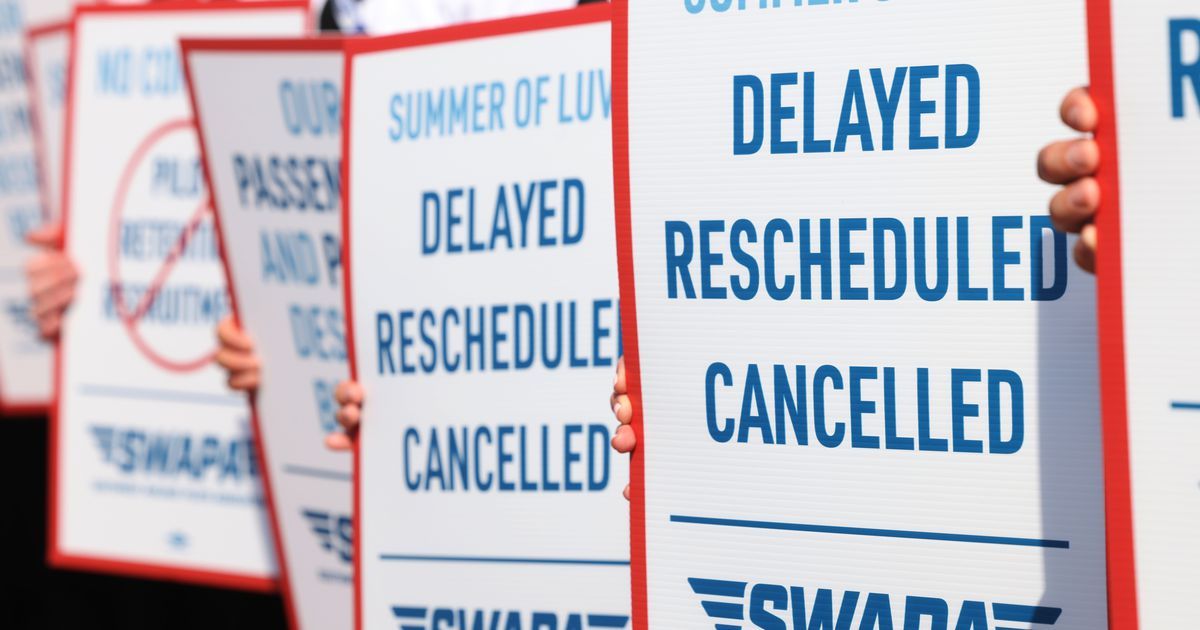 Southwest Airlines pilots authorize a strike after 11 days of voting