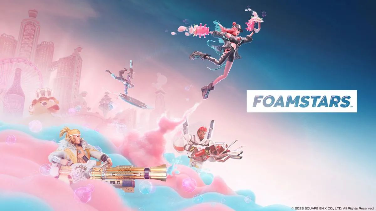 Square Enix's sudsy shooter Foamstars could be onto something