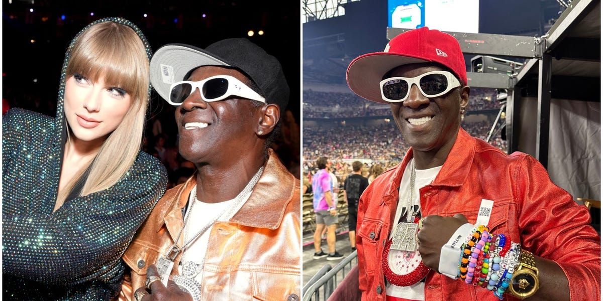 Flavor Flav Attended Taylor Swift's Eras Tour, Took Photos With Fans