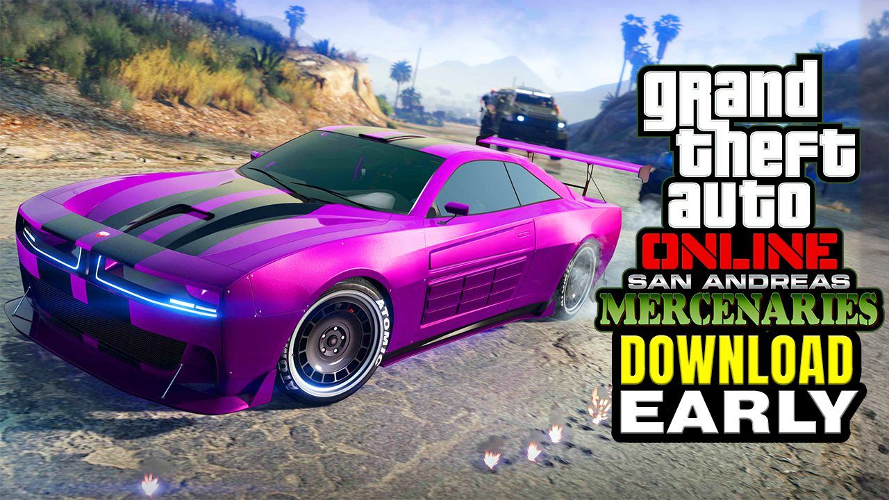 GTA Online San Andreas Mercenaries update download goes live early