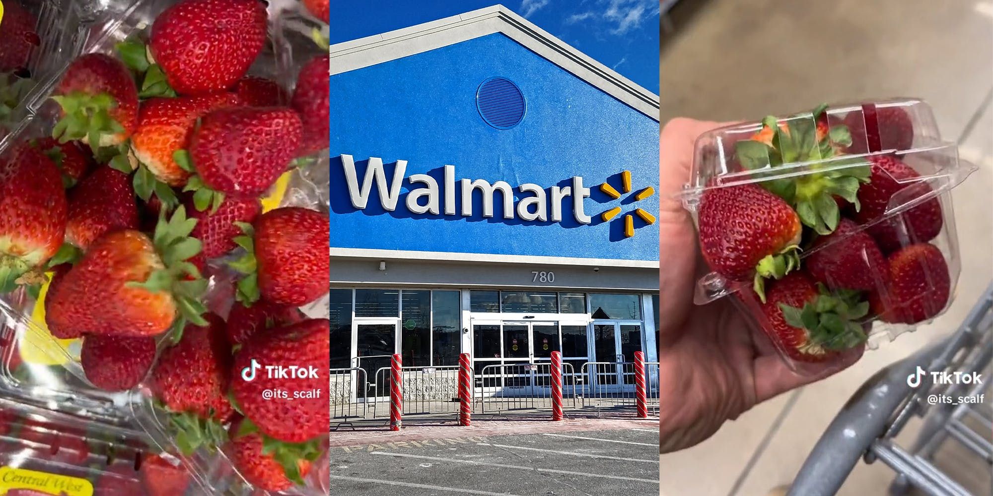 Walmart Customer Shows How to Get 'Money's Worth' of Strawberries