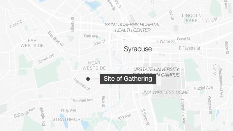 Syracuse shooting: Multiple shot, stabbed, and hit by cars in New York