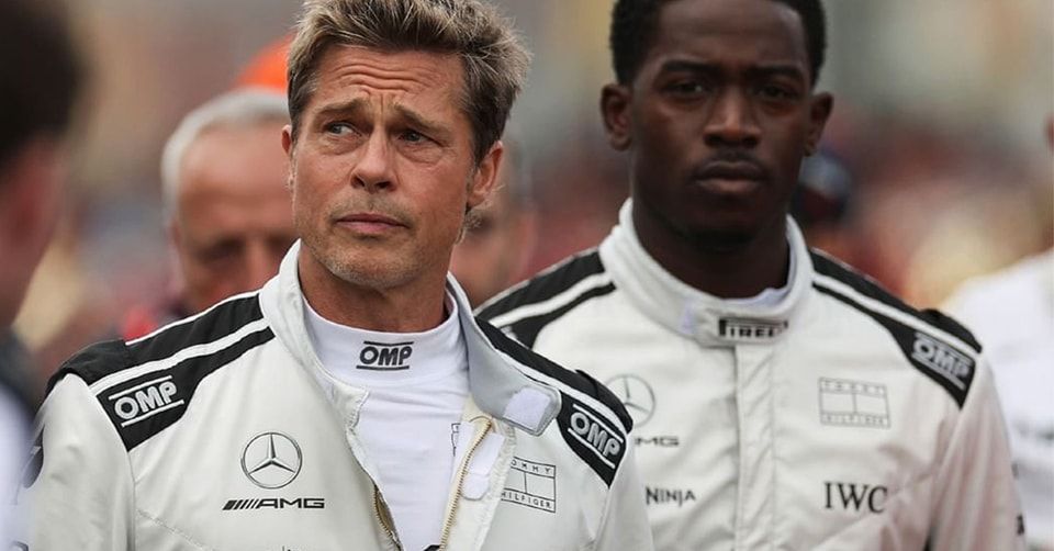 Brad Pitt 現身英國大獎賽拍攝全新 Formula 1 賽車電影