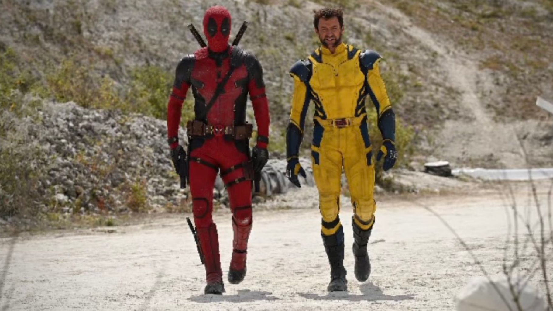 " Deadpool 3 " : Ryan Reynolds et Hugh Jackman réunis sur une première photo du tournage