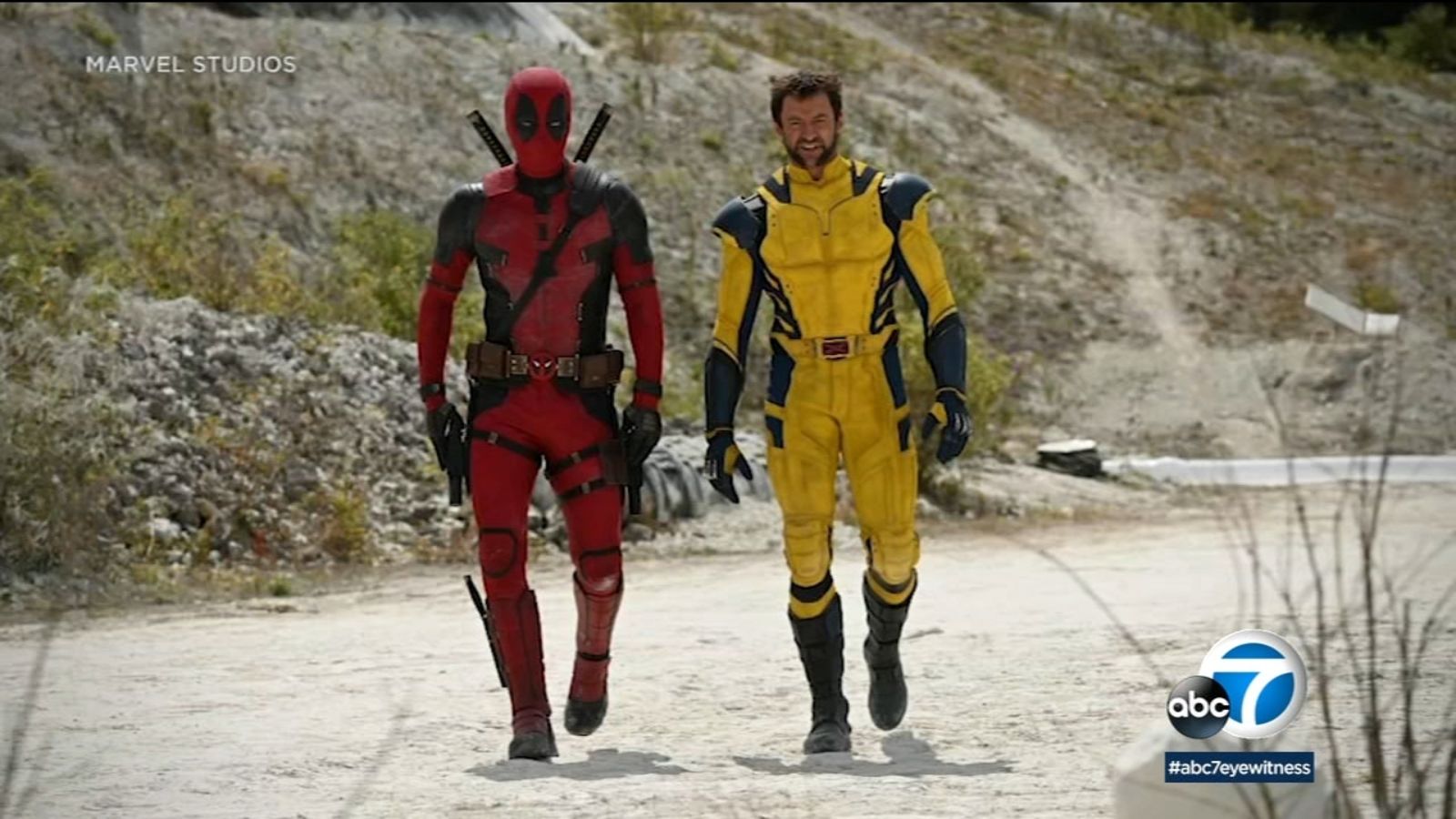 Hugh Jackman wears yellow Wolverine suit in first look at 'Deadpool 3'