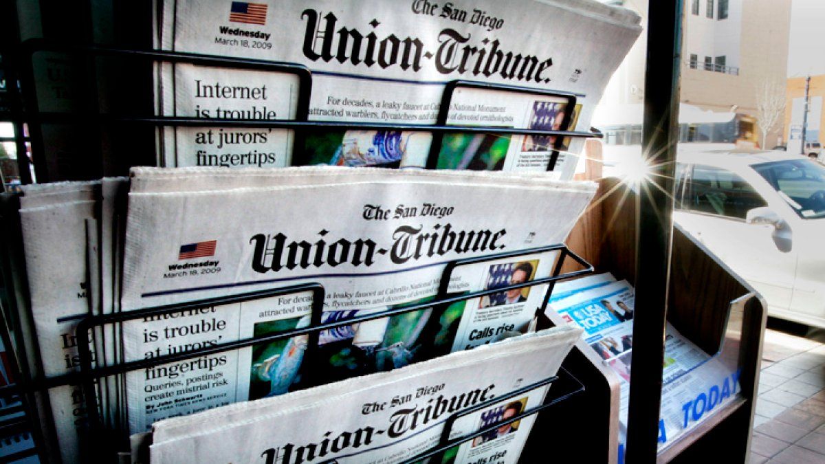 San Diego Union-Tribune sold to hedge fund Alden Global Capital; ‘reductions' coming