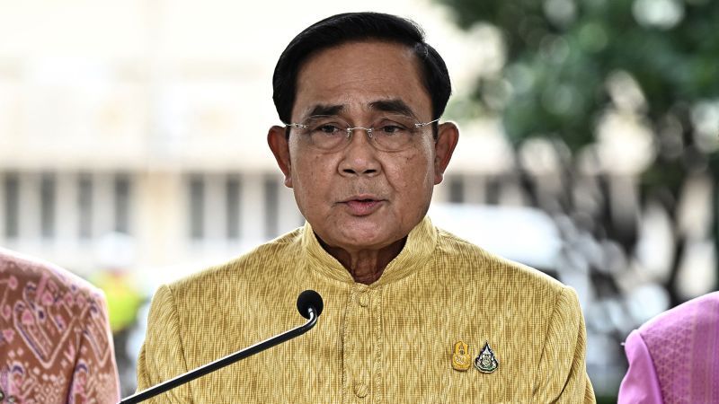 Thailand's Prime Minister Prayut Chan-o-cha announces retirement from politics