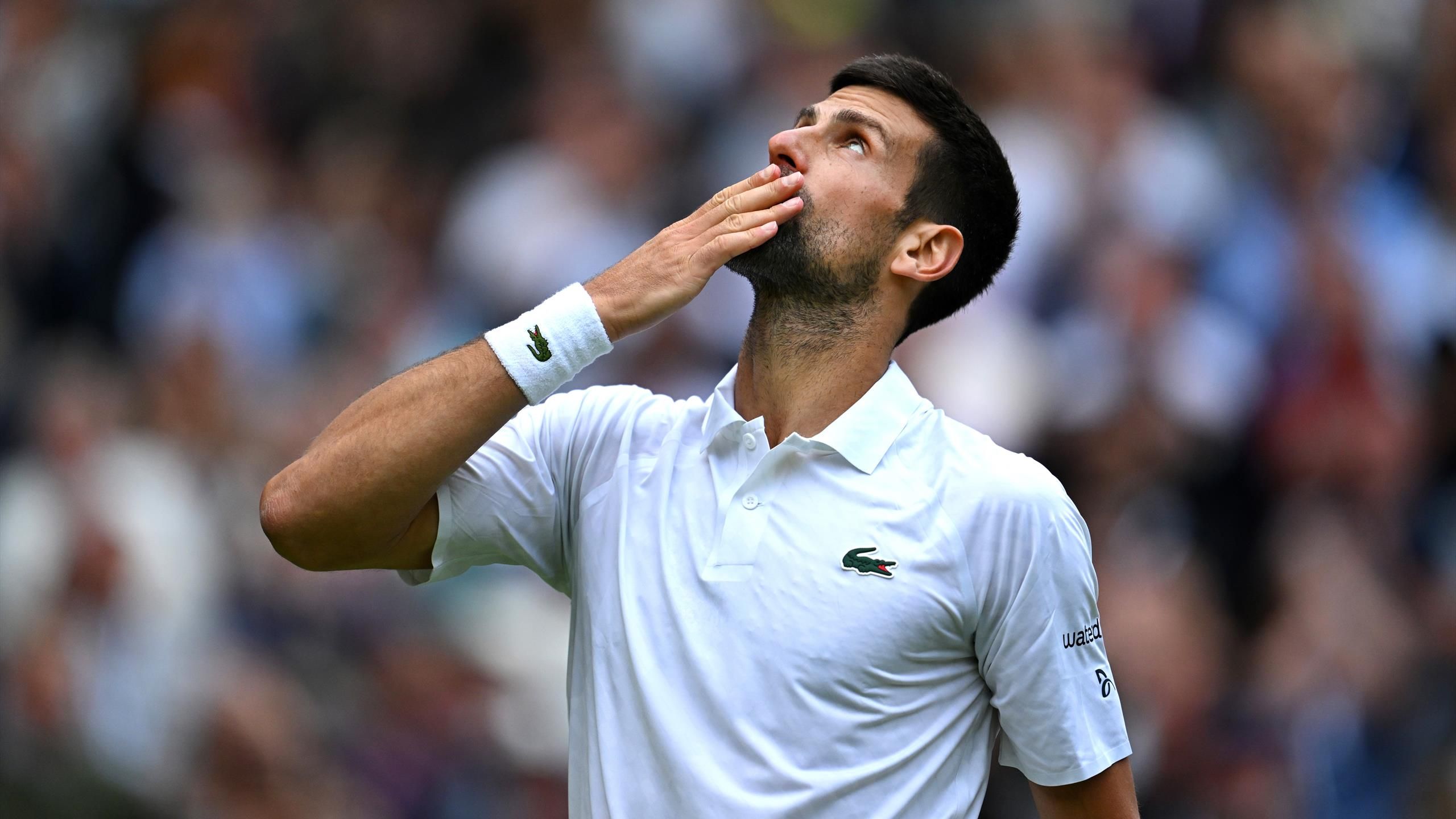 Wimbledon : bousculé mais vainqueur contre Rublev, Djokovic est le maître des lieux à Wimbledon