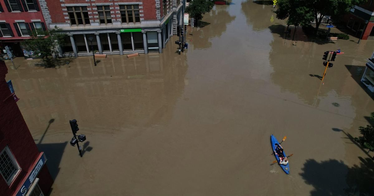 Le nord-est des États-Unis touché par des inondations "historiques"