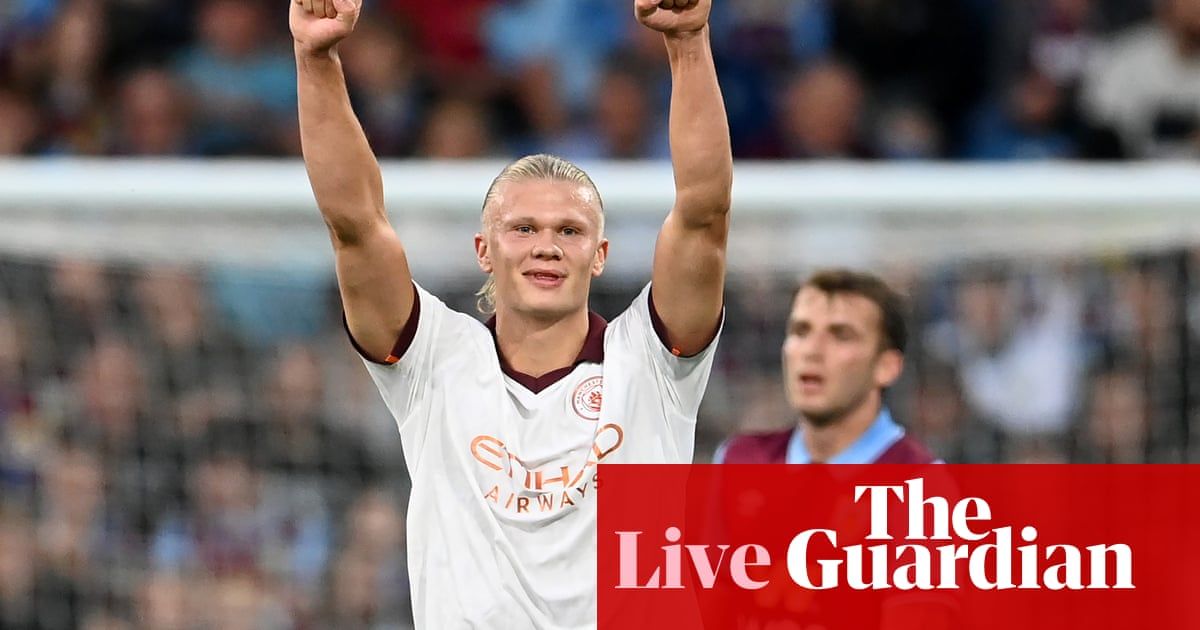 Burnley v Manchester City: Premier League season kicks off - live