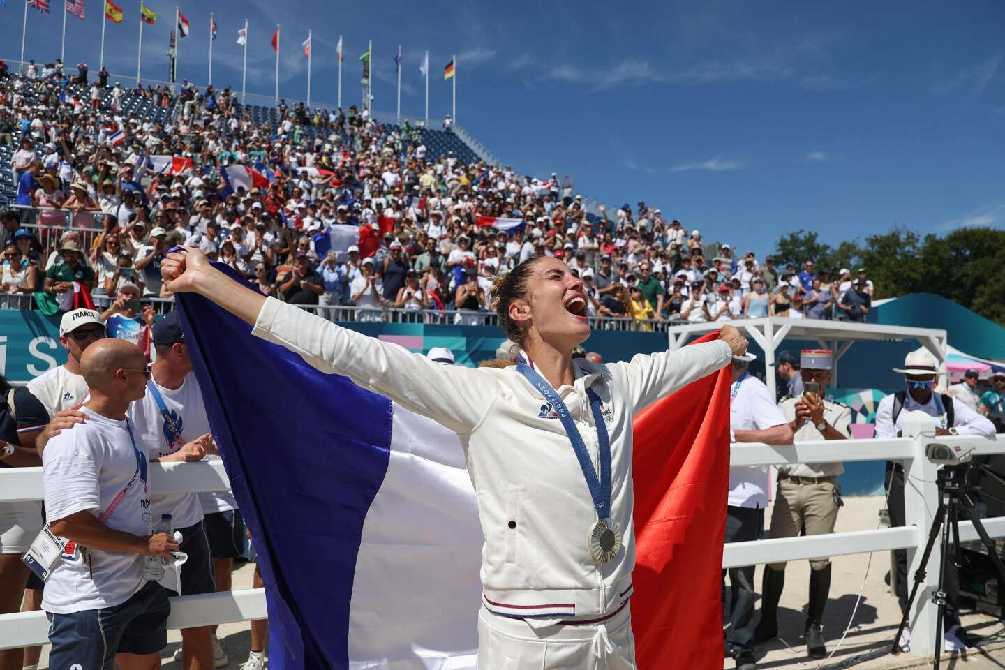 Pentathlon moderne aux JO 2024 : Elodie Clouvel, reine d’un jour à Versailles