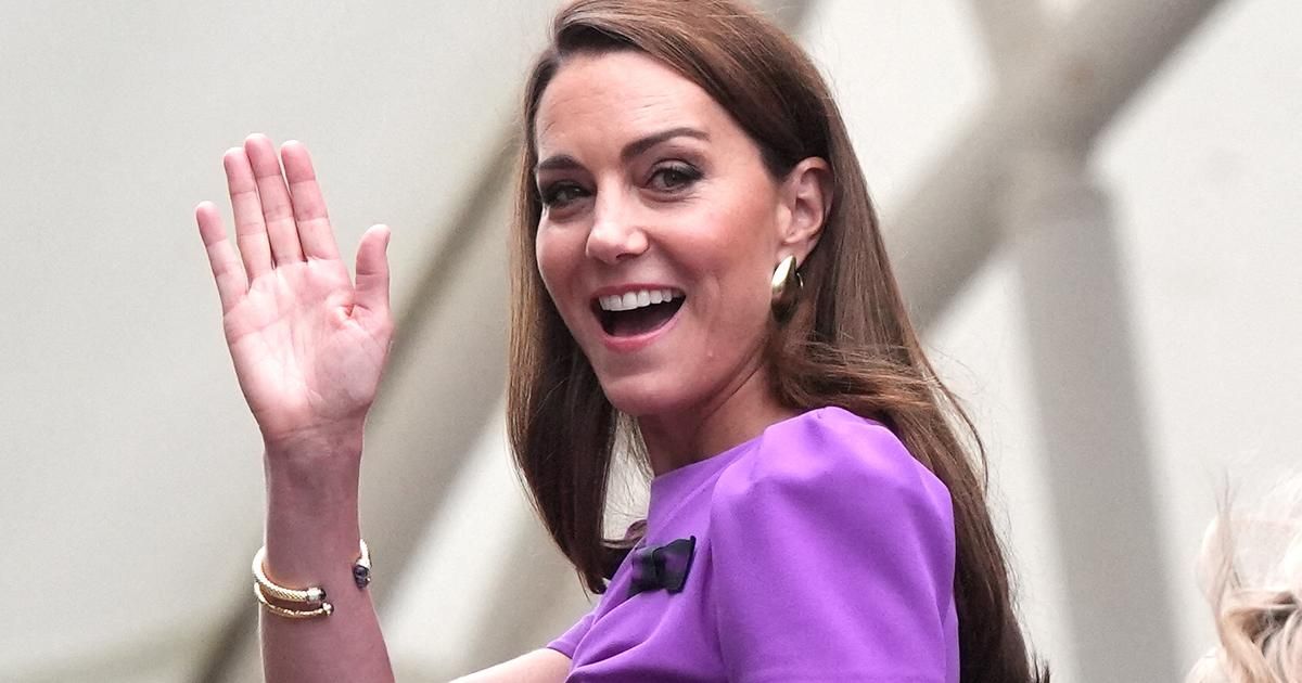 "De notre part à tous, félicitations" : en vidéo, Kate Middleton salue les prouesses des athlètes anglais aux JO