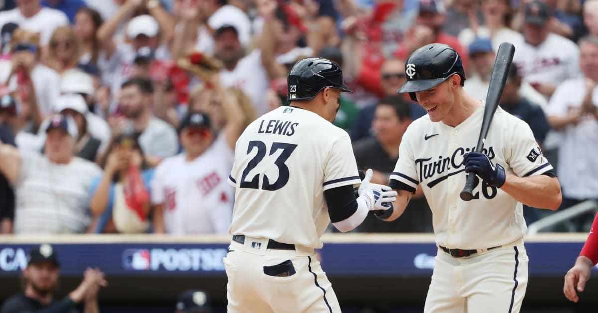 Here's the Twins' lineup for Game 4 against Astros