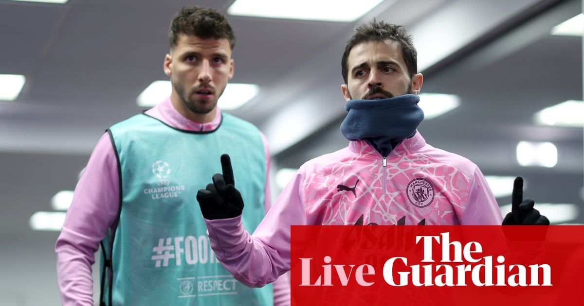 Juventus v Manchester City: Champions League - live