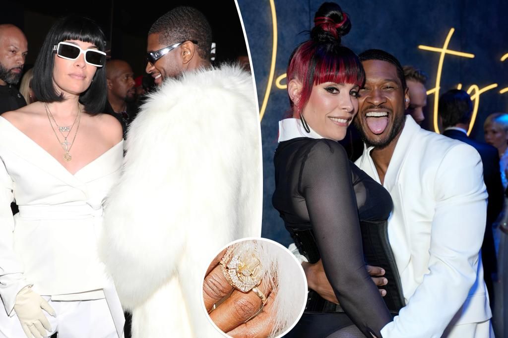 Usher, girlfriend Jennifer Goicoechea marry in Las Vegas