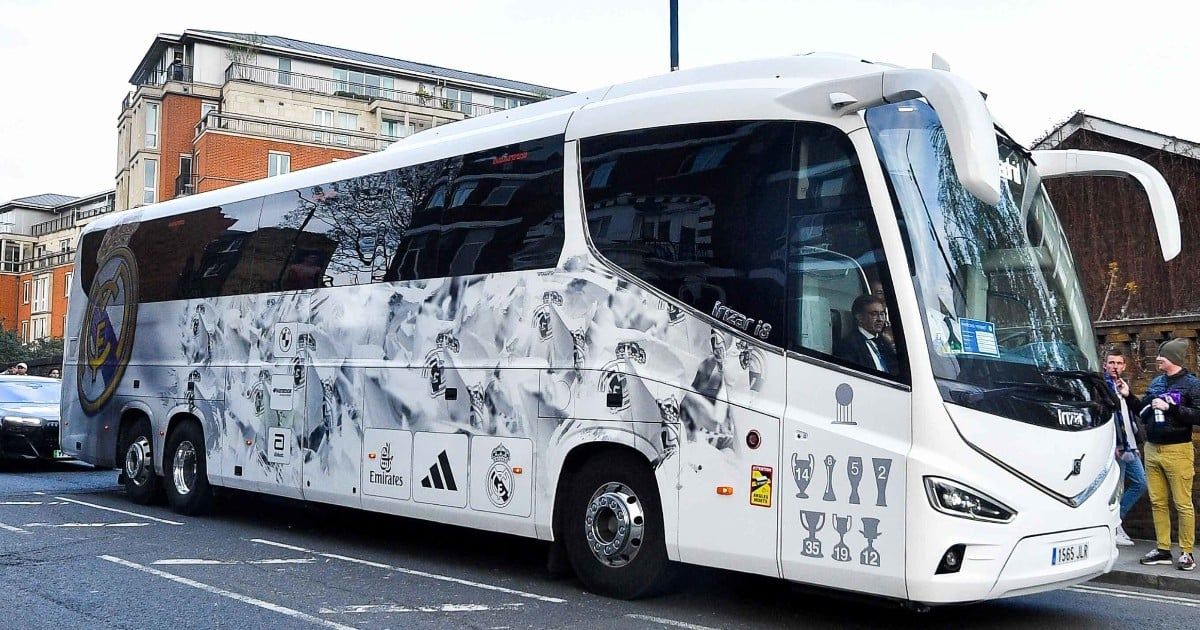 Le car du Real accidenté en Allemagne !