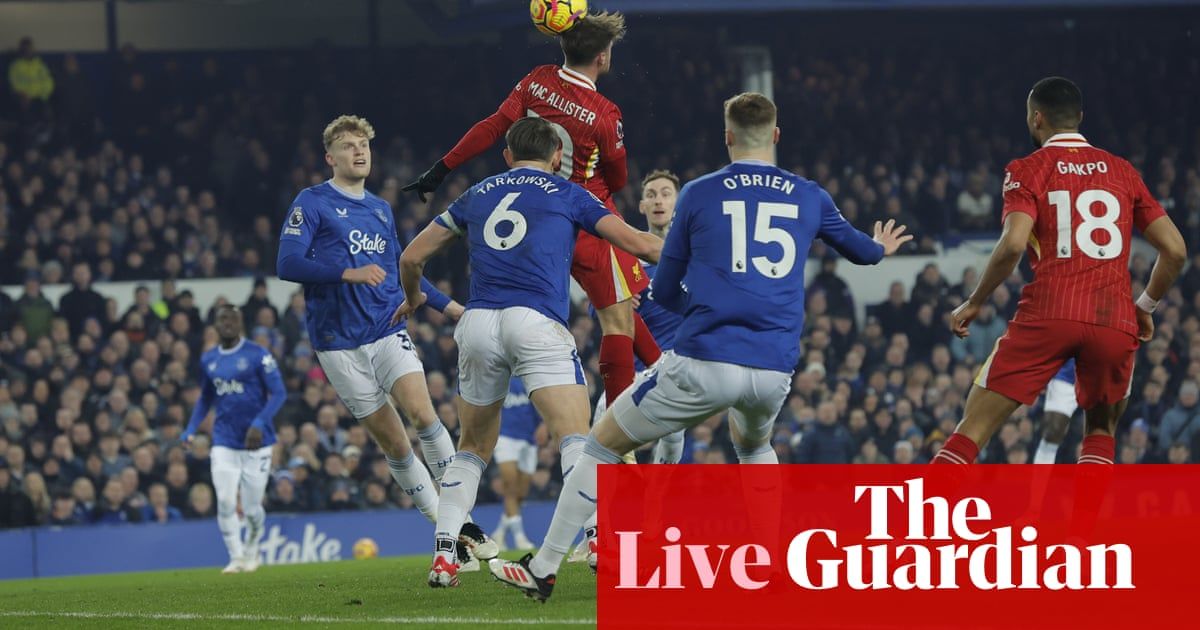 Everton v Liverpool: Premier League - live