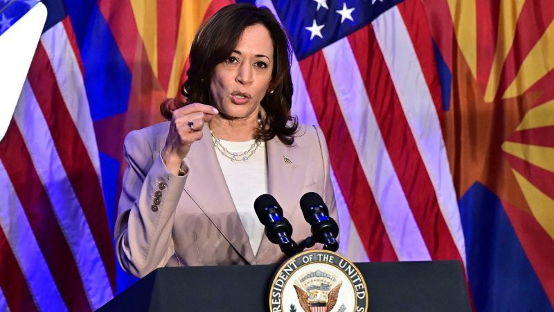 Harris goes on the offensive over abortion rights in Arizona: ‘Trump did this’