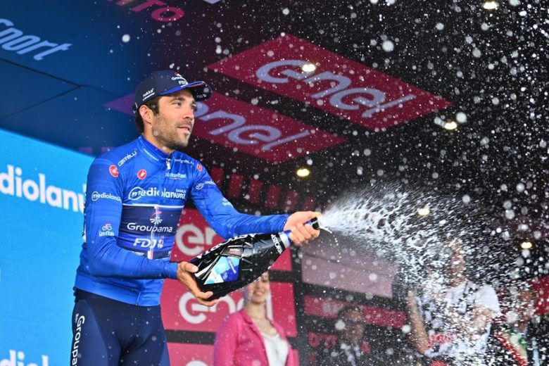 Tour d'Italie - Thibaut Pinot :"Une première arrivée au sommet difficile"