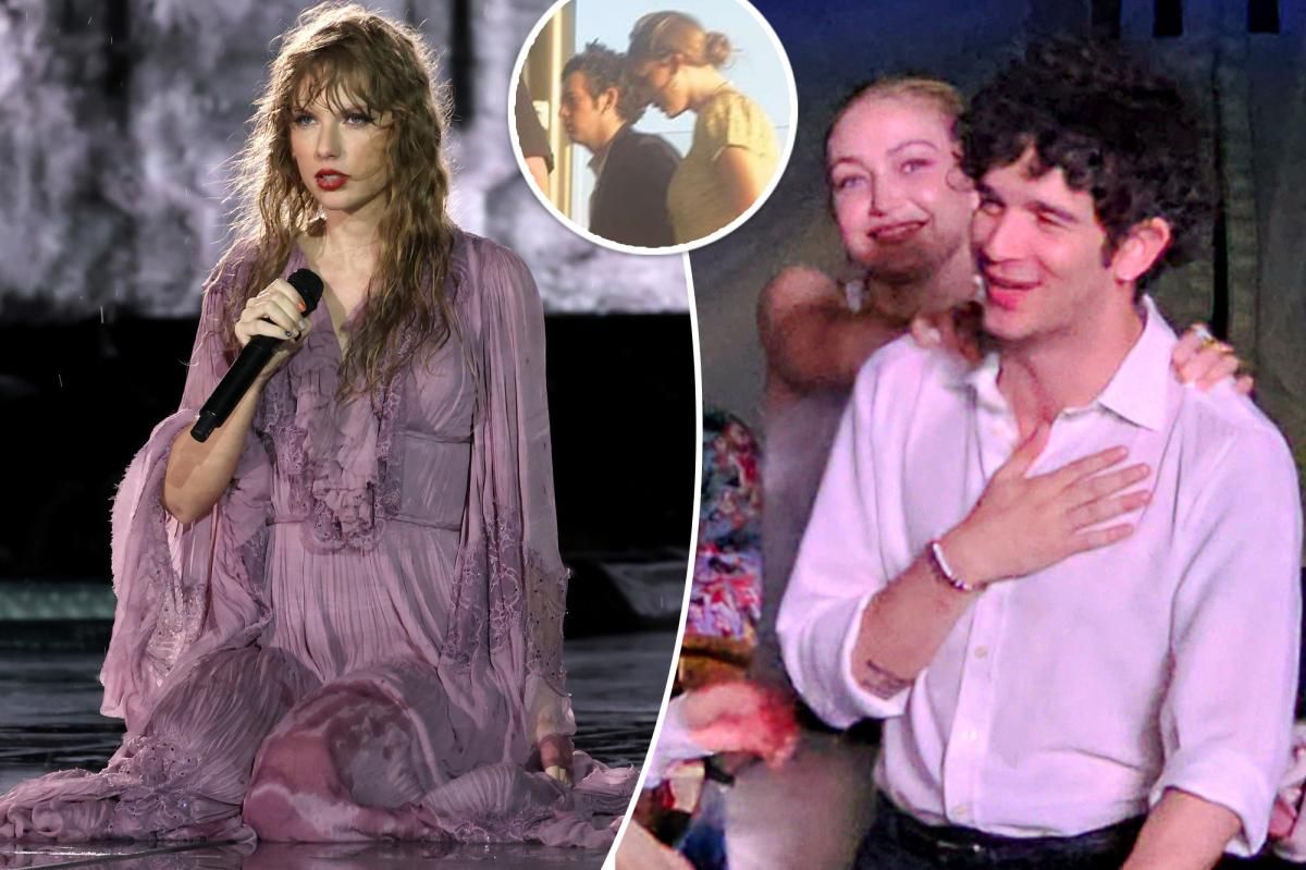 Taylor Swift and Matty Healy spotted kissing on private NYC date