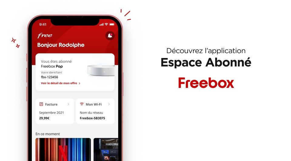 Free lance une nouvelle version de son application Freebox - Espace Abonné sur iOS et Android