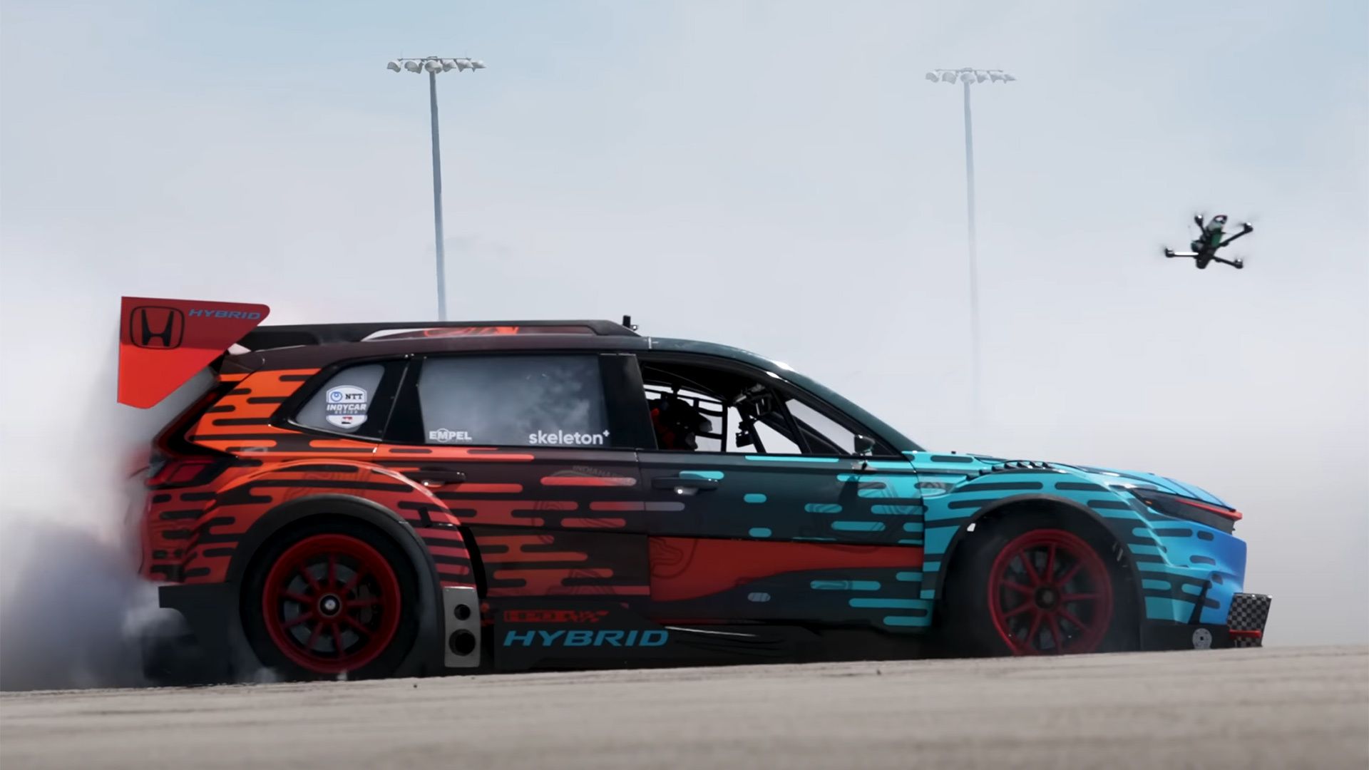 Max Verstappen Tames Honda’s ‘The Beast’ CR-V Hybrid Racer With Over 800 HP In Miami