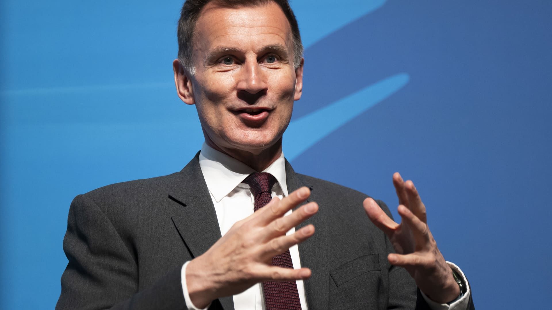 UK finance minister Jeremy Hunt warns inflation remains far too high