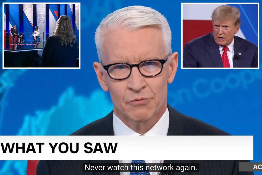 Anderson Cooper says CNN viewers 'have every right to never watch this network again'