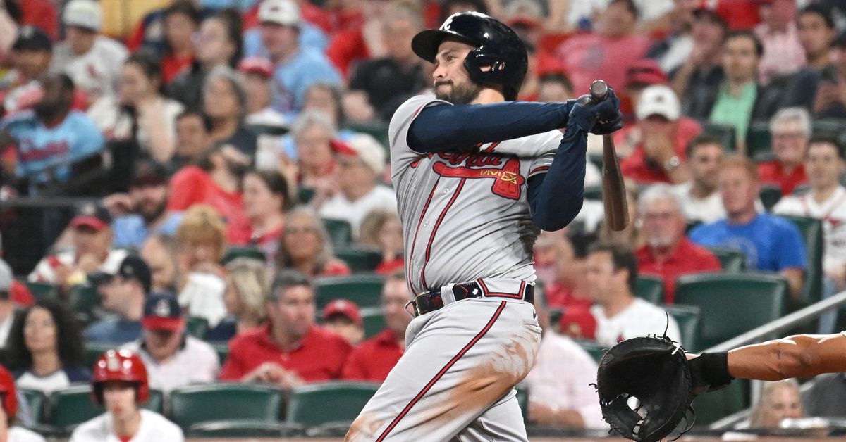 d’Arnaud DHing for Braves in Toronto series opener