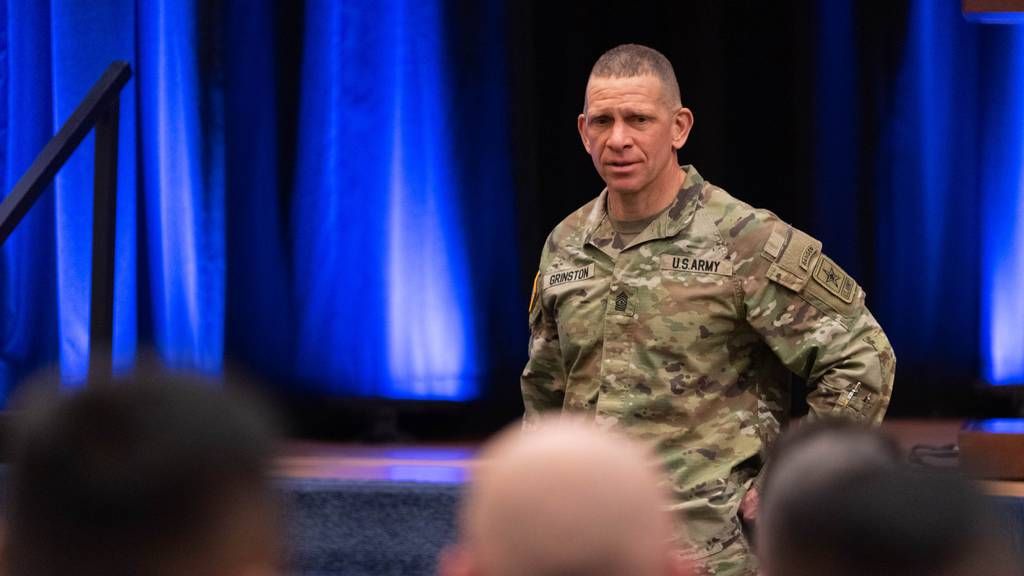 Soldiers under ‘enormous strain,’ warns Army’s top enlisted leader