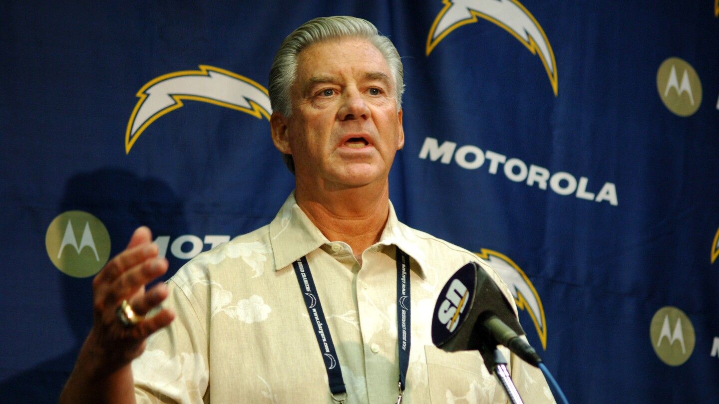 Former Chargers General Manager A.J. Smith dies at 75