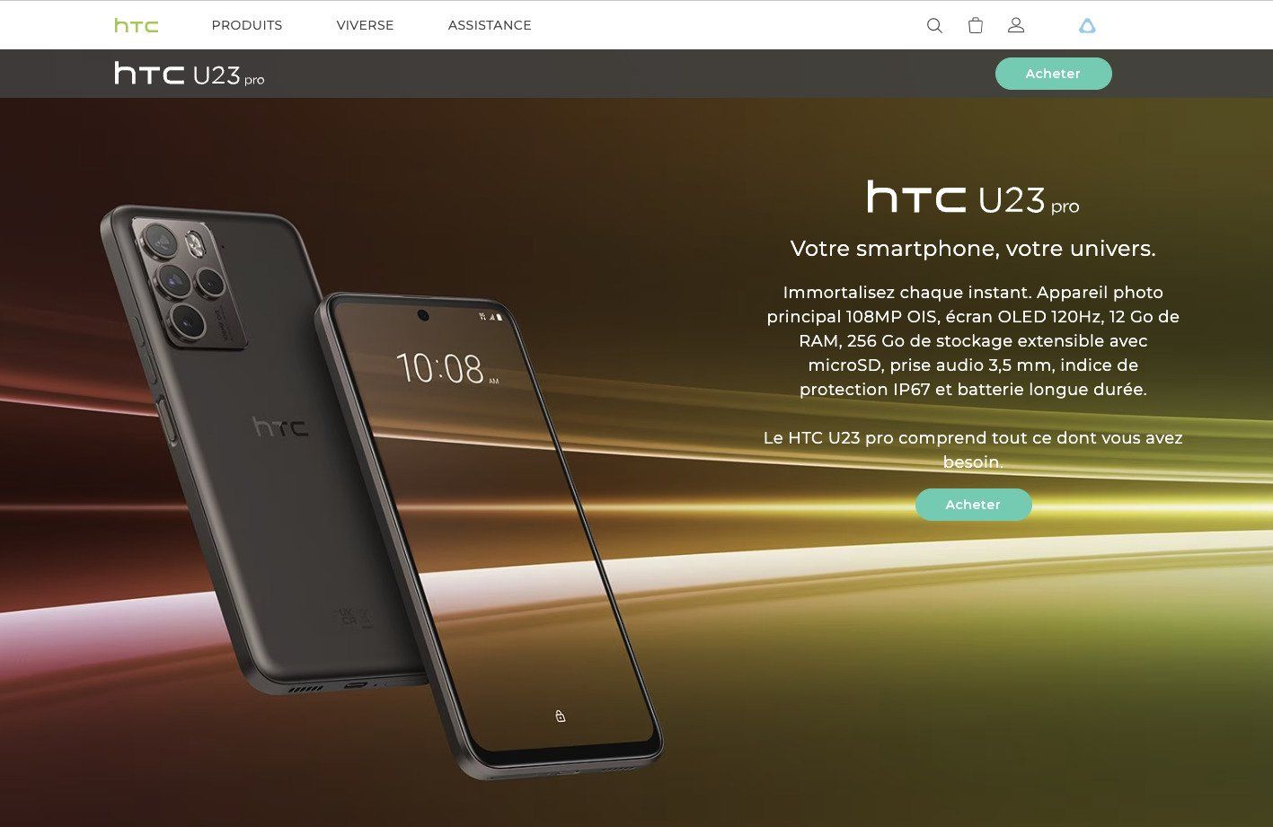 HTC signe son retour en France avec ce smartphone très prometteur