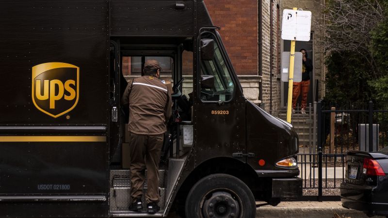 A massive UPS strike could devastate the economy. It could be just eight weeks away