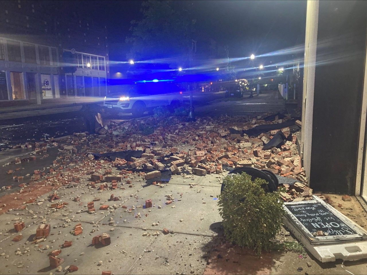 Reports of damage after storms move through the Tennessee Valley