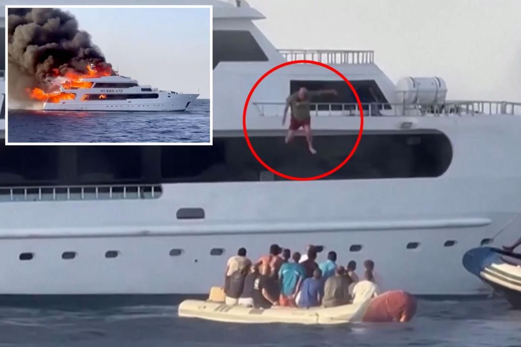 Three UK divers dead after huge boat blaze on Red Sea