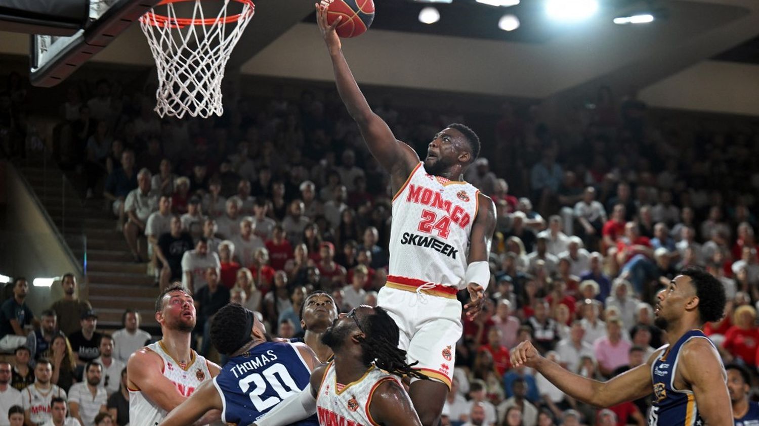 Basket : Monaco s'impose à nouveau contre les Mets de Victor Wembanyama en finale de Betclic Elite