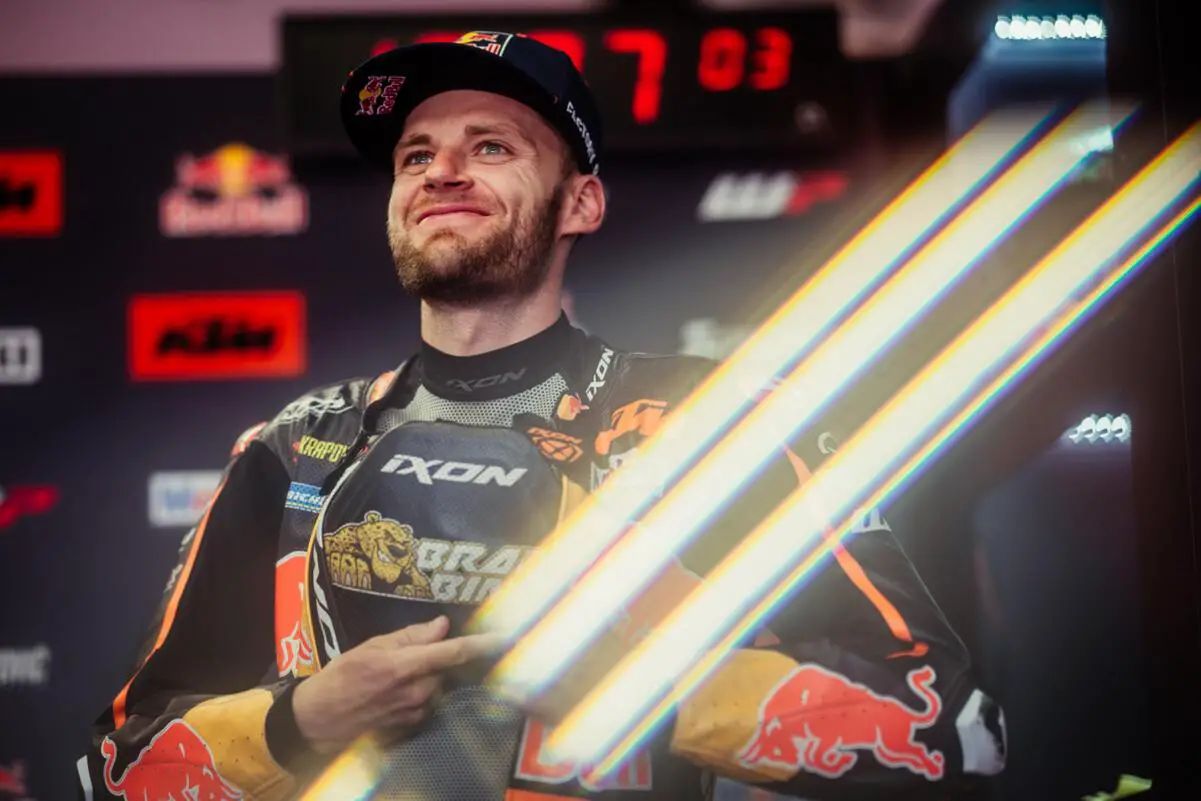 MotoGP Italie J3, Brad Binder (KTM/5) : "dans les trois derniers tours, je n'ai pu qu’essayer d'atteindre l'arrivée en un seul morceau"