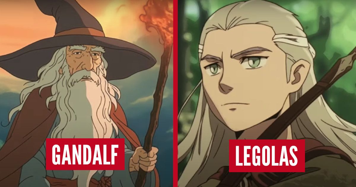 Le Seigneur des Anneaux : cette IA imagine 12 personnages en version anime, c'est génial