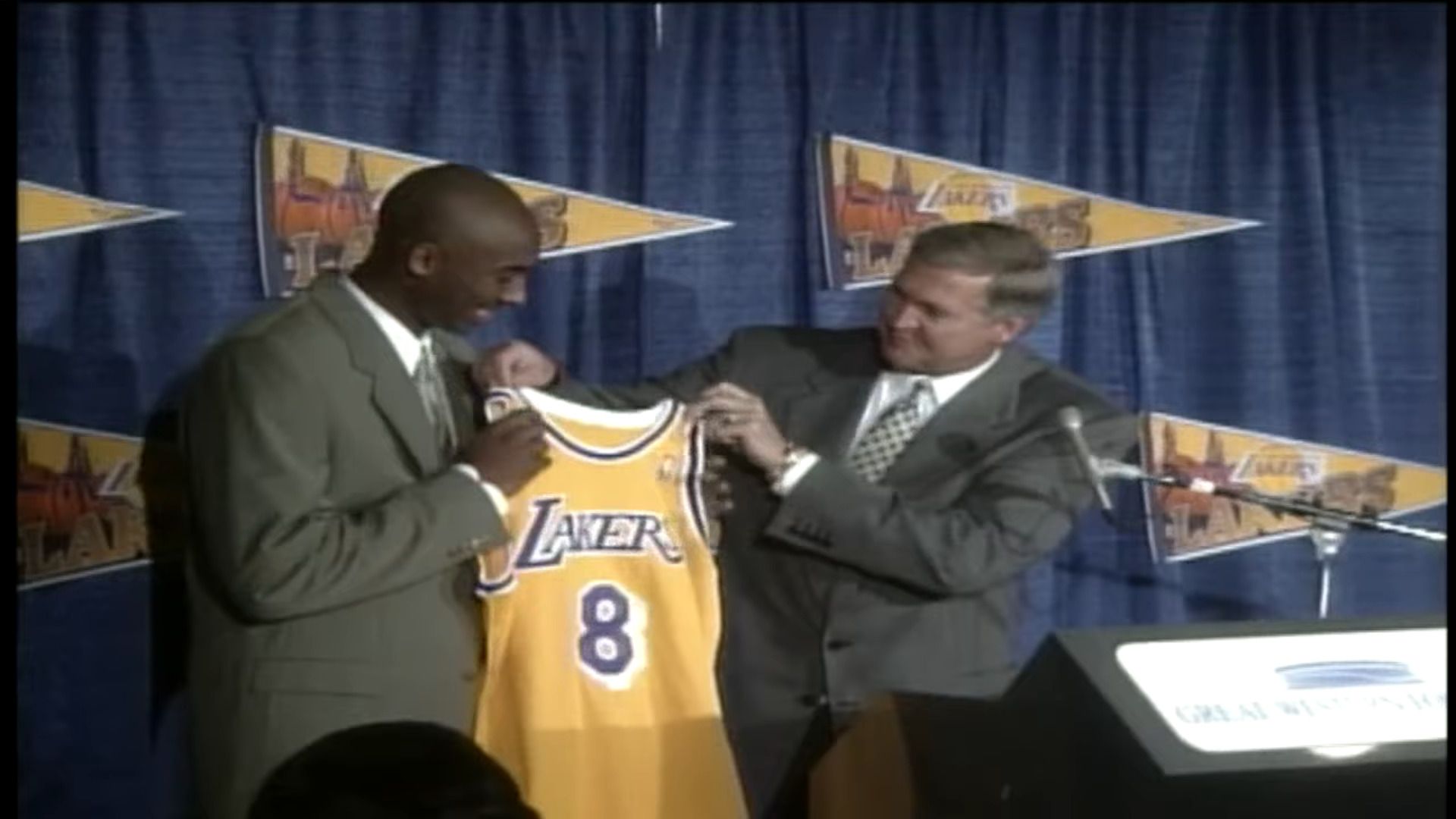 Le coup de poker de Jerry West à la Draft de Kobe Bryant