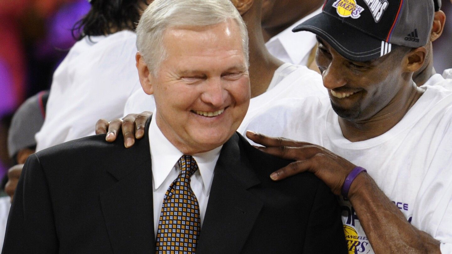 Jerry West, inspiration for the NBA logo, dies at 86