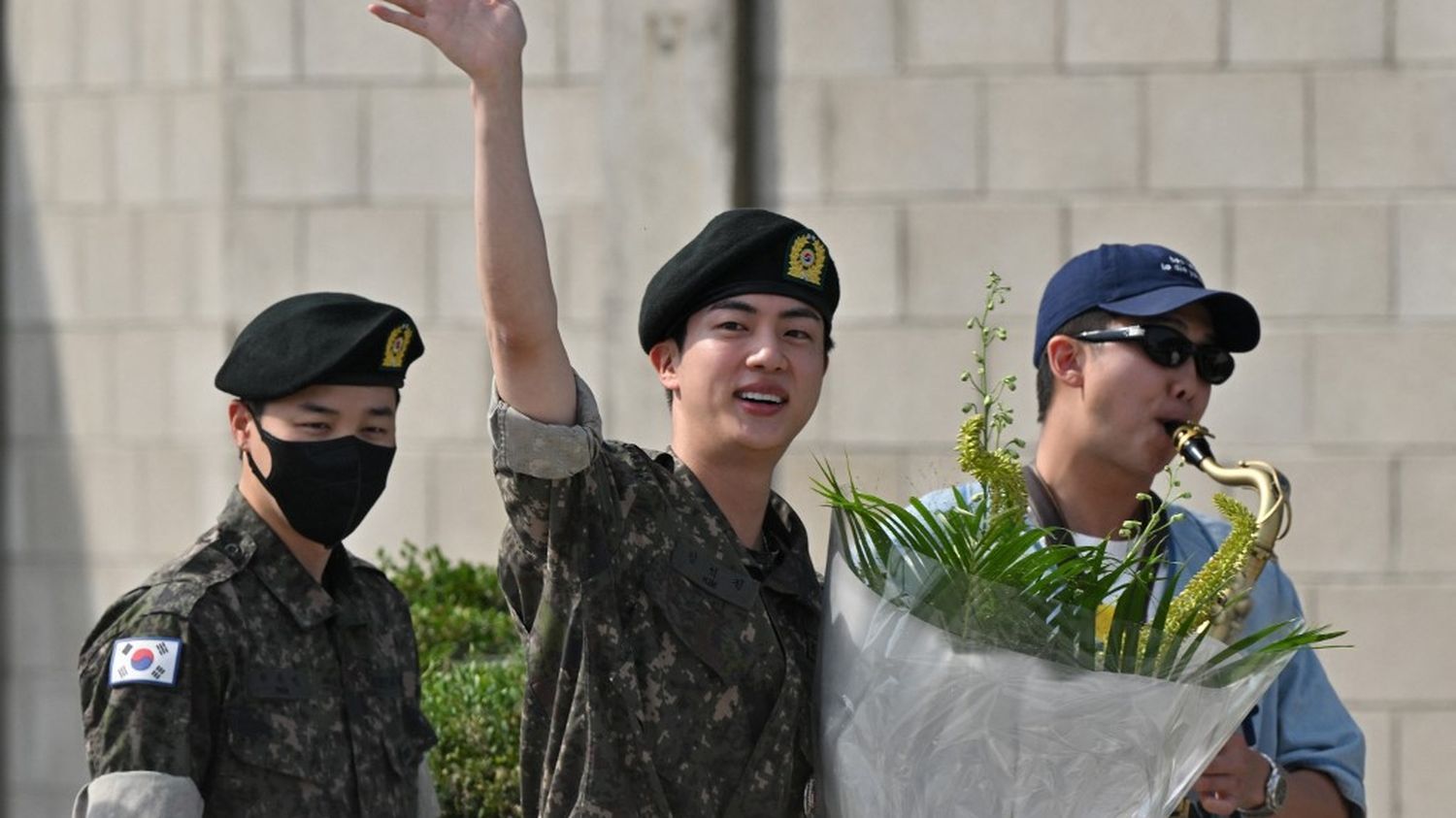 Corée du Sud : Jin, premier membre de BTS libéré de son service militaire