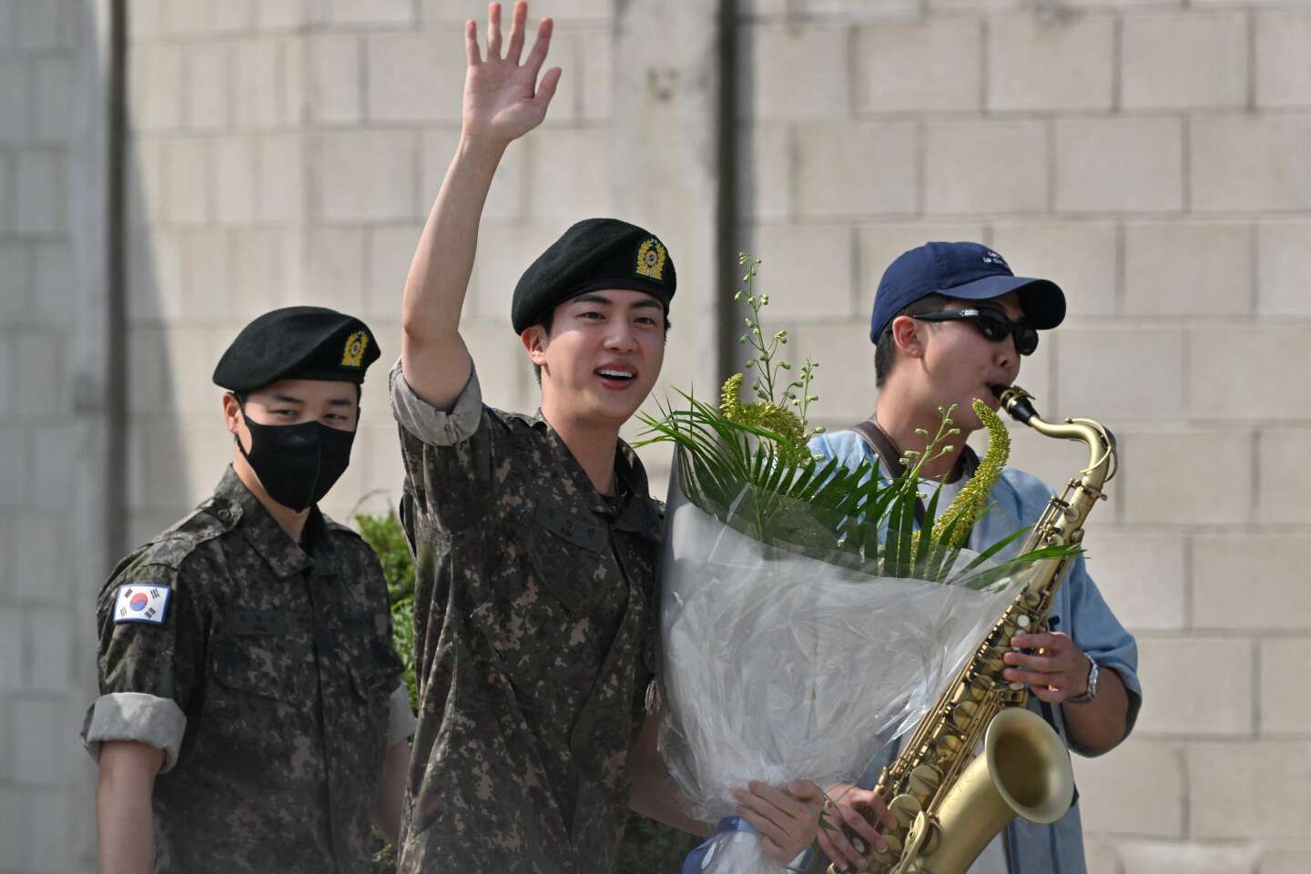 Jin de BTS a été libéré de son service militaire en Corée du Sud