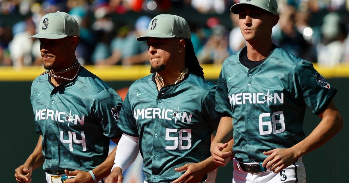 Julio Rodriguez, George Kirby revel in All-Star experience in front of Mariners fans