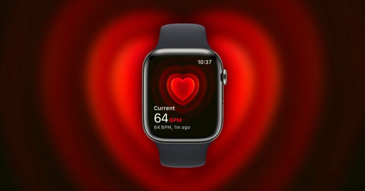 Apple Watch Heart Rate app in watchOS 10