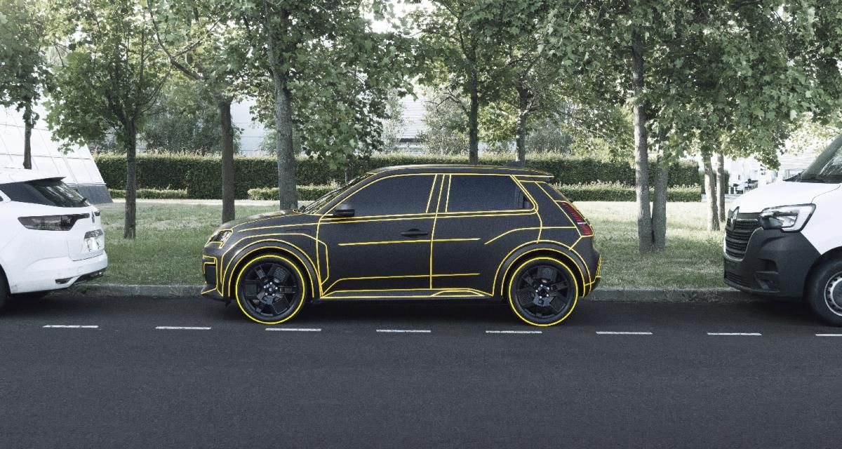 La Renault 5 électrique se dévoile sans camouflage, on vous montre sa silhouette