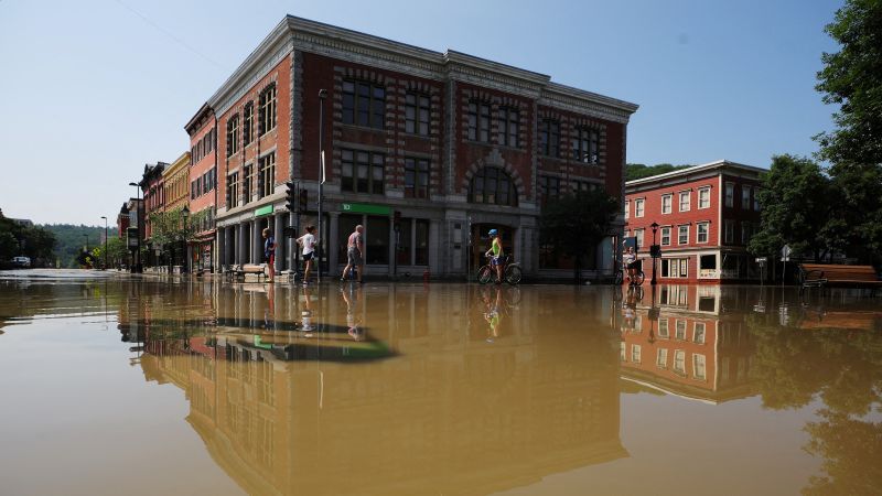 'My house has been an island': Northeastern communities face a long road to recovery after devastating floods put neighborhoods underwater