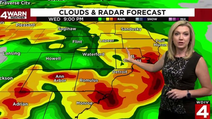 Heavy rain could cause flooding Wednesday in Metro Detroit: What to expect and when